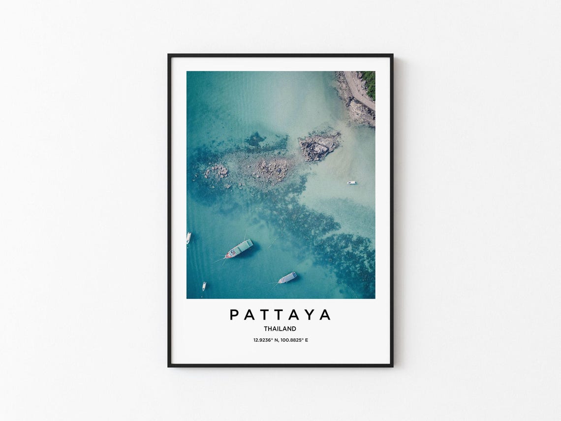 Pattaya Art Pattaya Print Pattaya Poster Pattaya Art Pattaya Photo Pattaya Map Pattaya Painting Pattaya Travel