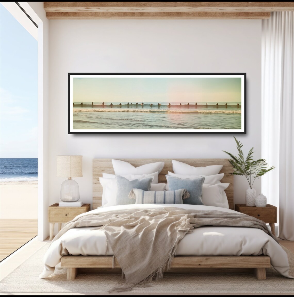 Vintage Ocean Surf Photo, Retro Minimalist Art Print - Image 5