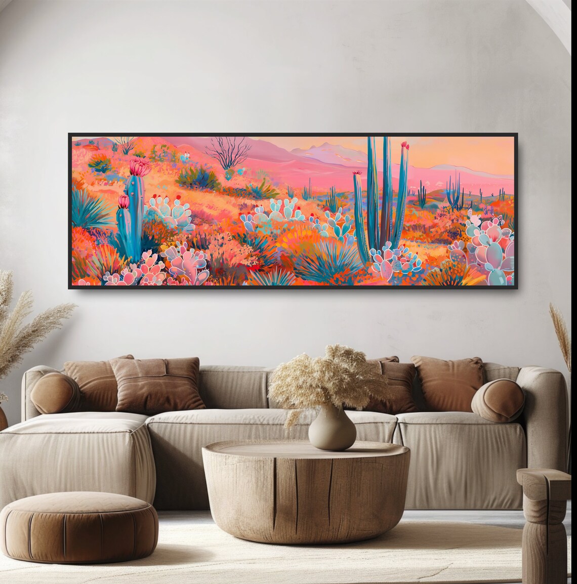 Desert Cactus Art Print, Modern Boho Southwest - Image 5