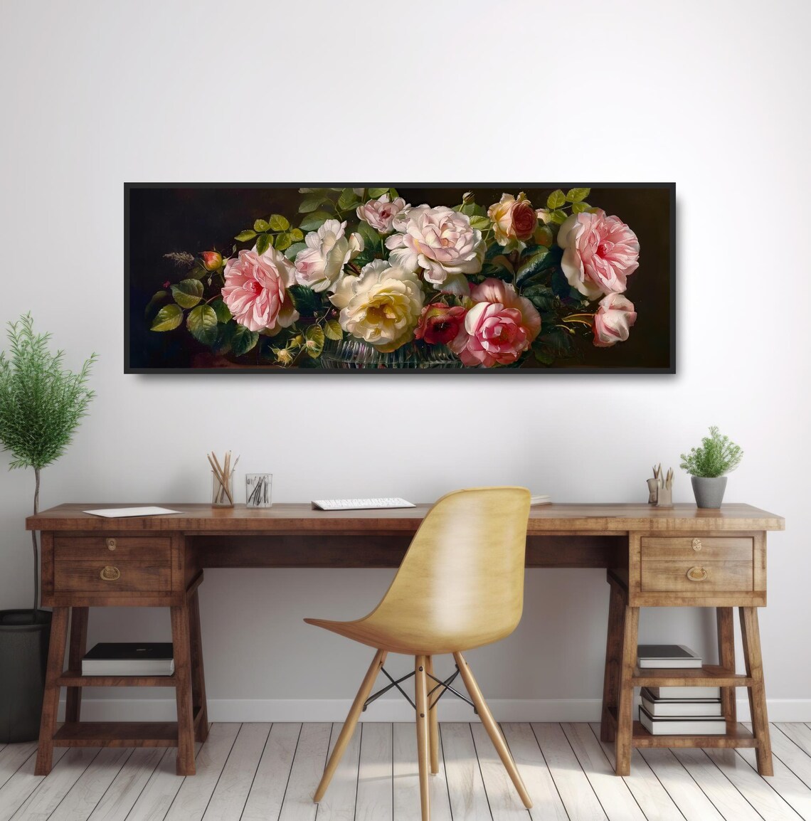 Dutch Still Life Vintage Flowers Botanical Art Print - Image 2
