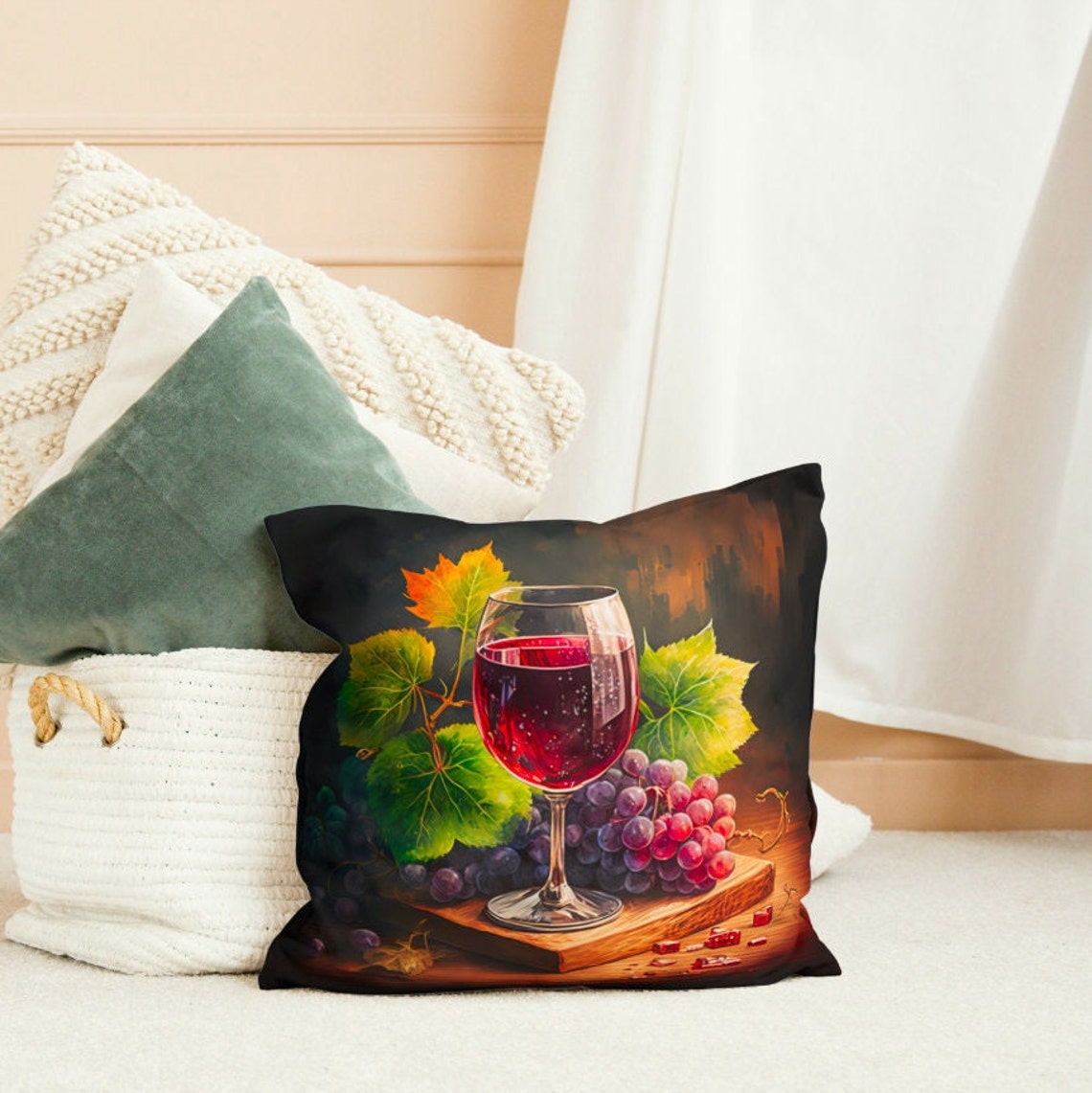 Wine Lover Wall Art, Wine Decor Gift - Image 3