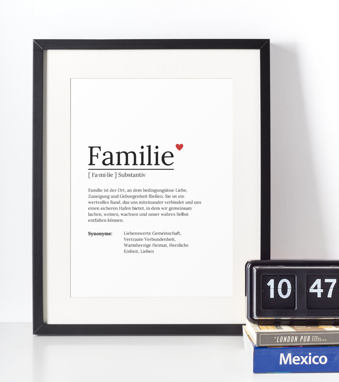 Family Definition Poster, Meaning Love Decoration - Image 3