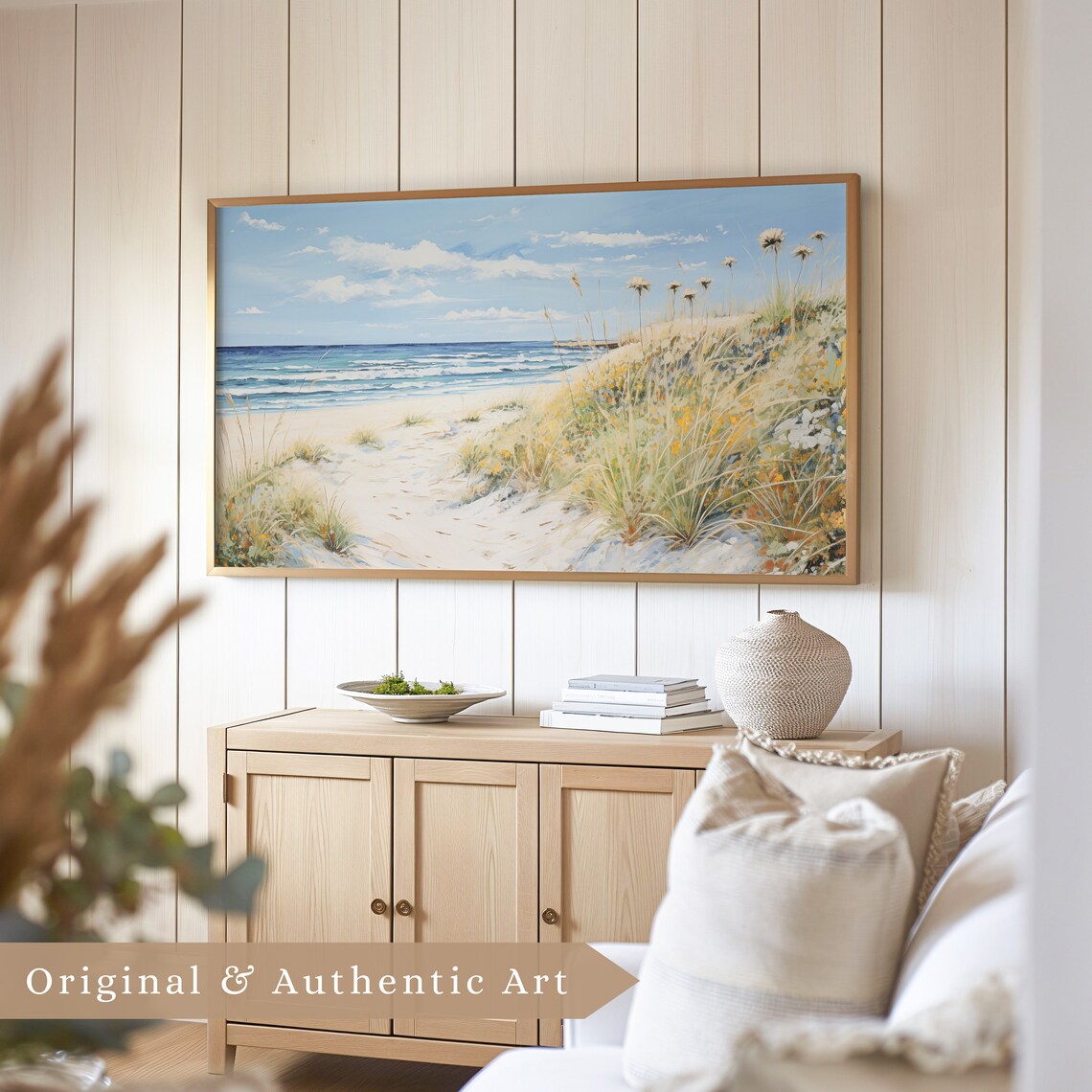 Coastal Wildflower Vintage Floral Art Print - Image 5