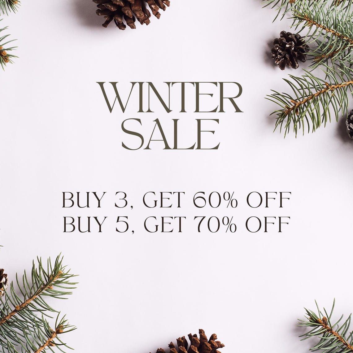 Snowy Winter Village Christmas Tree Lights Red Cabins Night Poster - Image 3