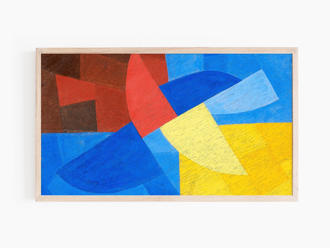Abstract Modern Painting, Instant Art Print - Image 2
