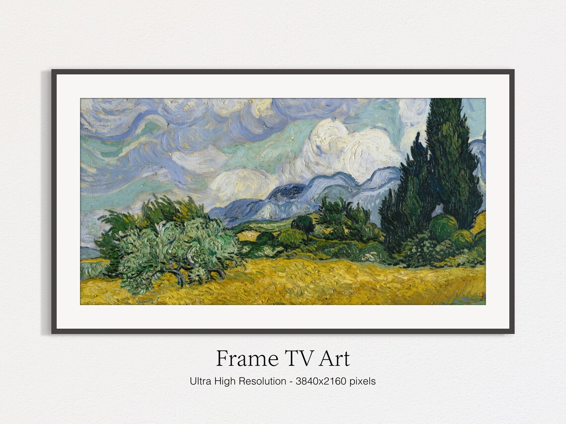 Van Gogh Wheat Field Art Print, Oil Paintings - Image 4