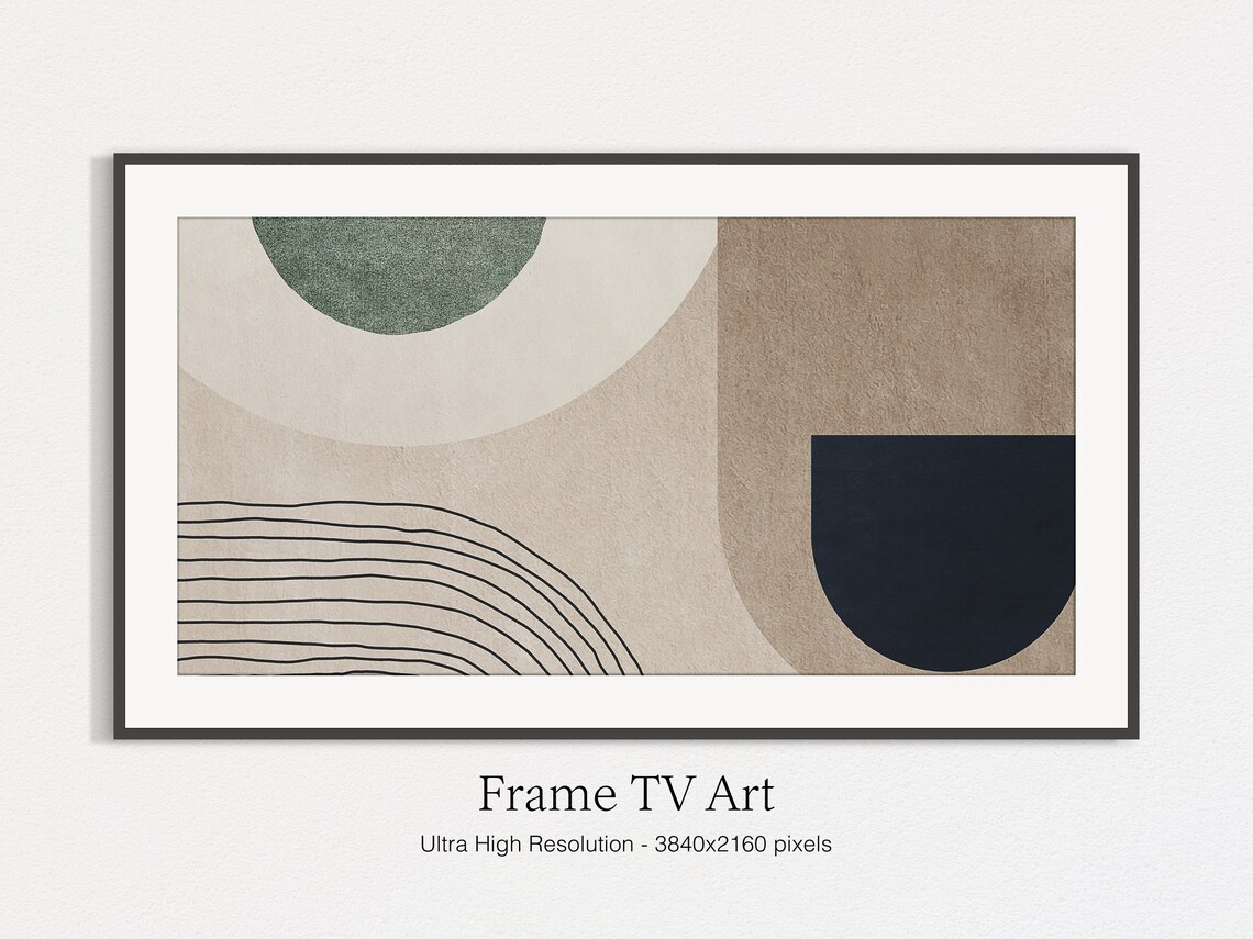 Modern Abstract Painting, Oil On Art Print - Image 5