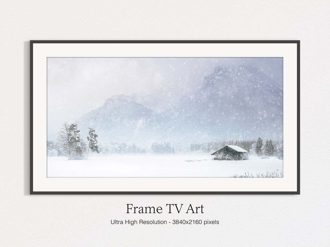 Christmas Country Scenery Vintage Art Print - Image 4