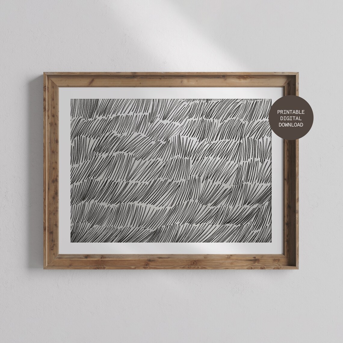 Minimal Modern Abstract Sketch Art Print - Image 3