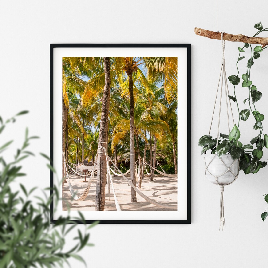 Palm Tree Travel Poster, Beach Decor Art Print - Image 2