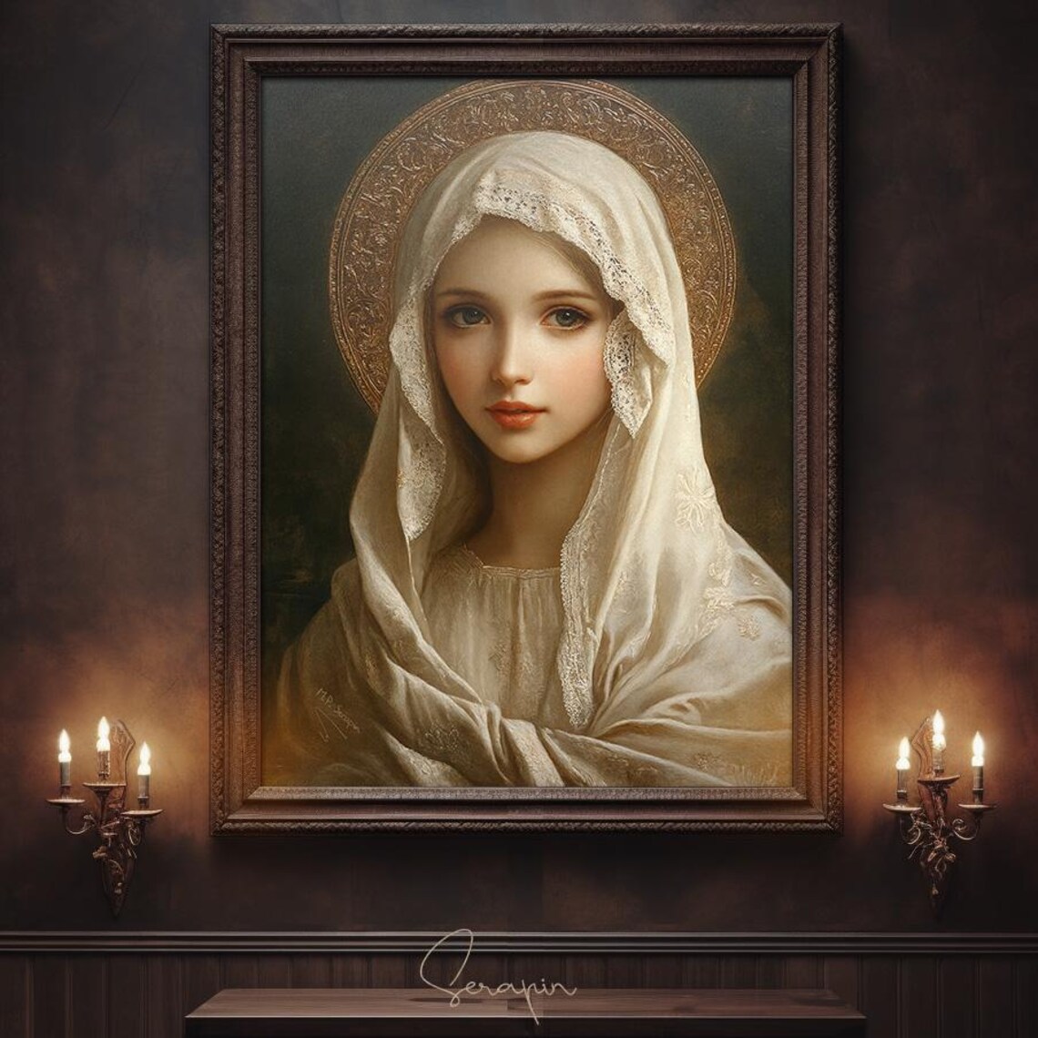 Virgin Most Chaste Blessed Virgin Mary, Catholic - Image 6