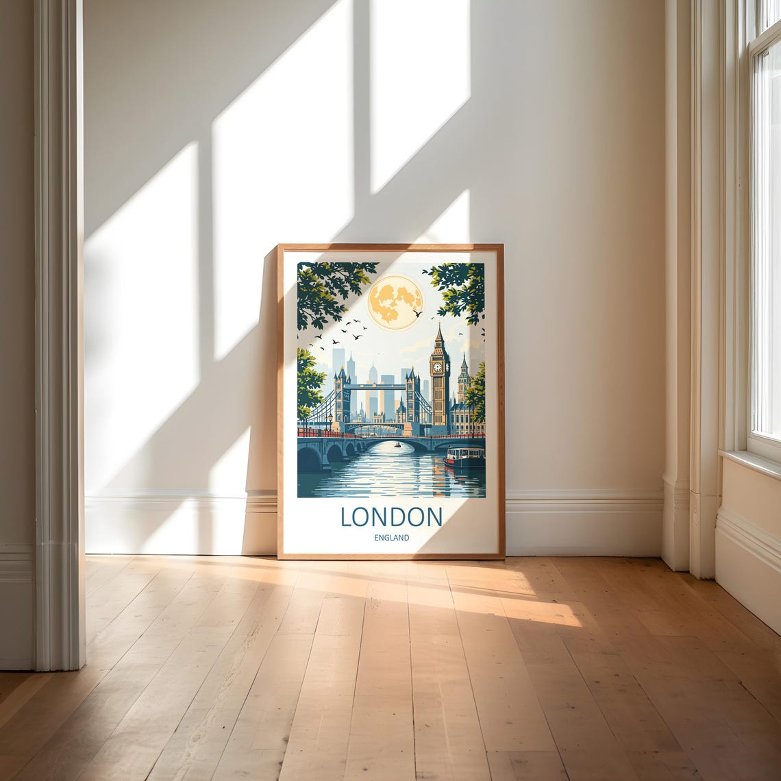 London Print London Poster London Wall Art Big Ben Print London Travel Print Tower Bridge London Gift London Art Print Birthday Gift - Image 6