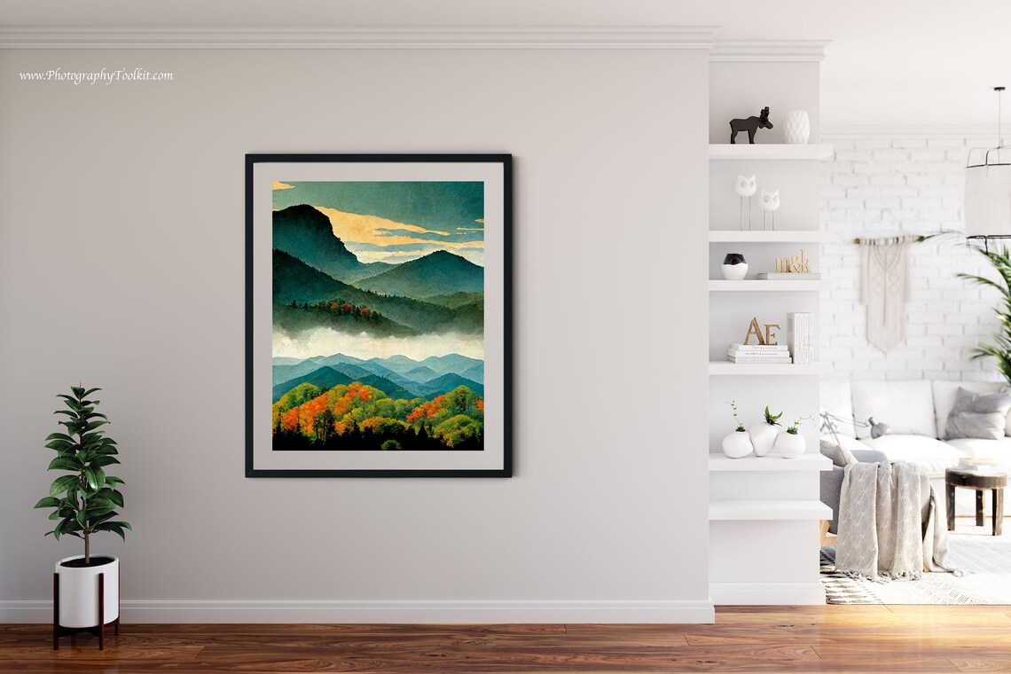 Great Smoky Mountains National Park Art Print - Image 4