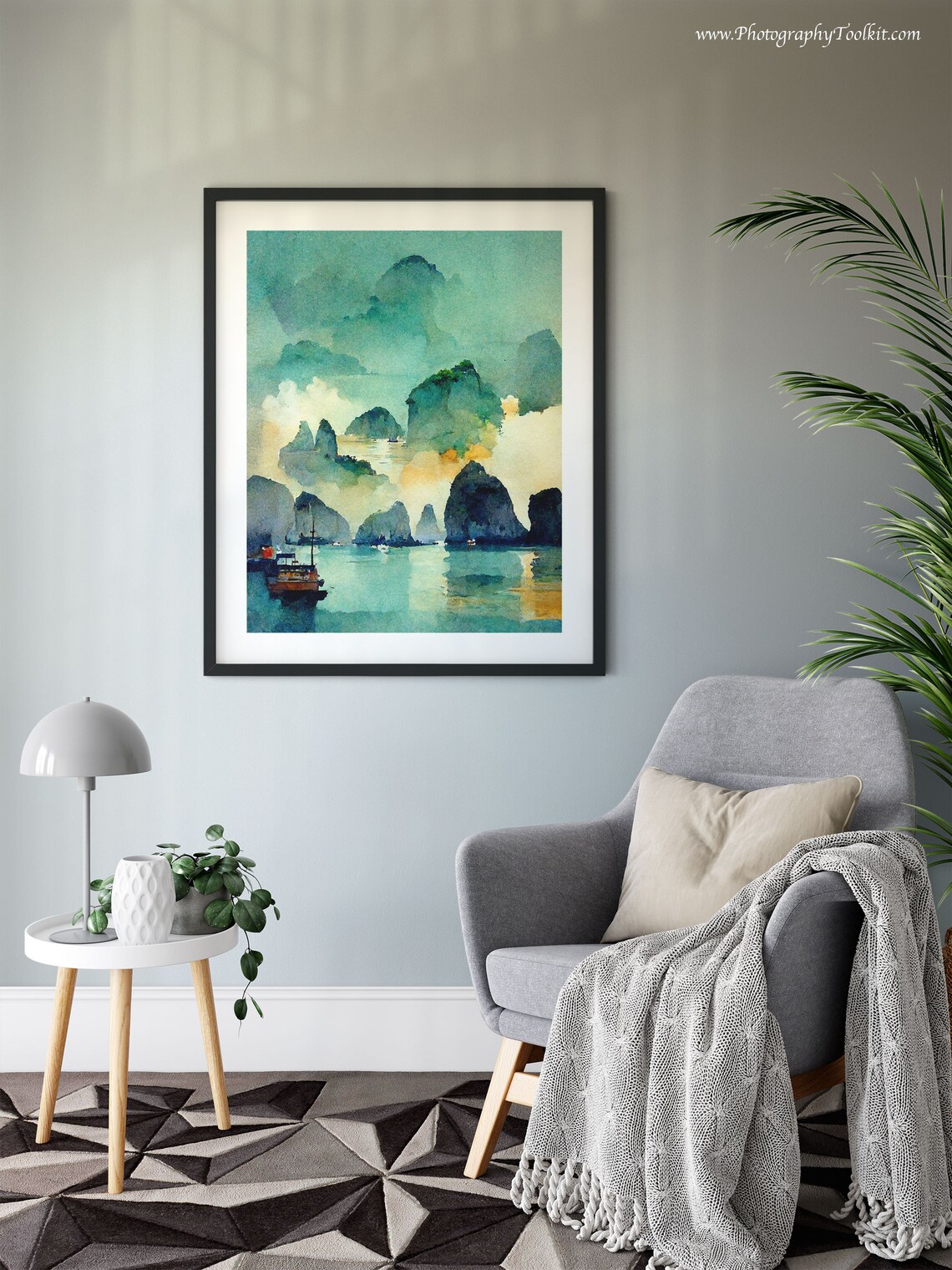 Vietnam Ha Long Bay Travel Poster, Vietnam Wall Decor - Image 6