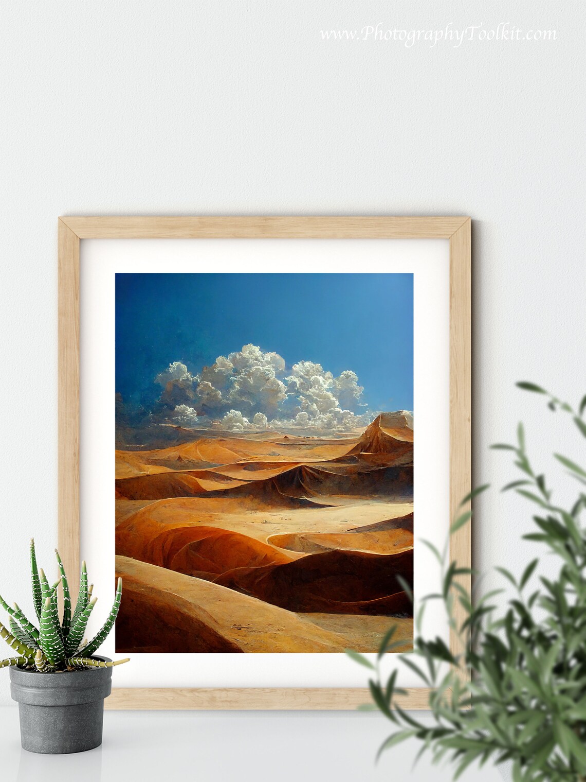 Desert Print Boho Western Decor Desert Landscape Southwest Desert Print Desert Boho Wall Decor Western Decor Retro Art - Image 5