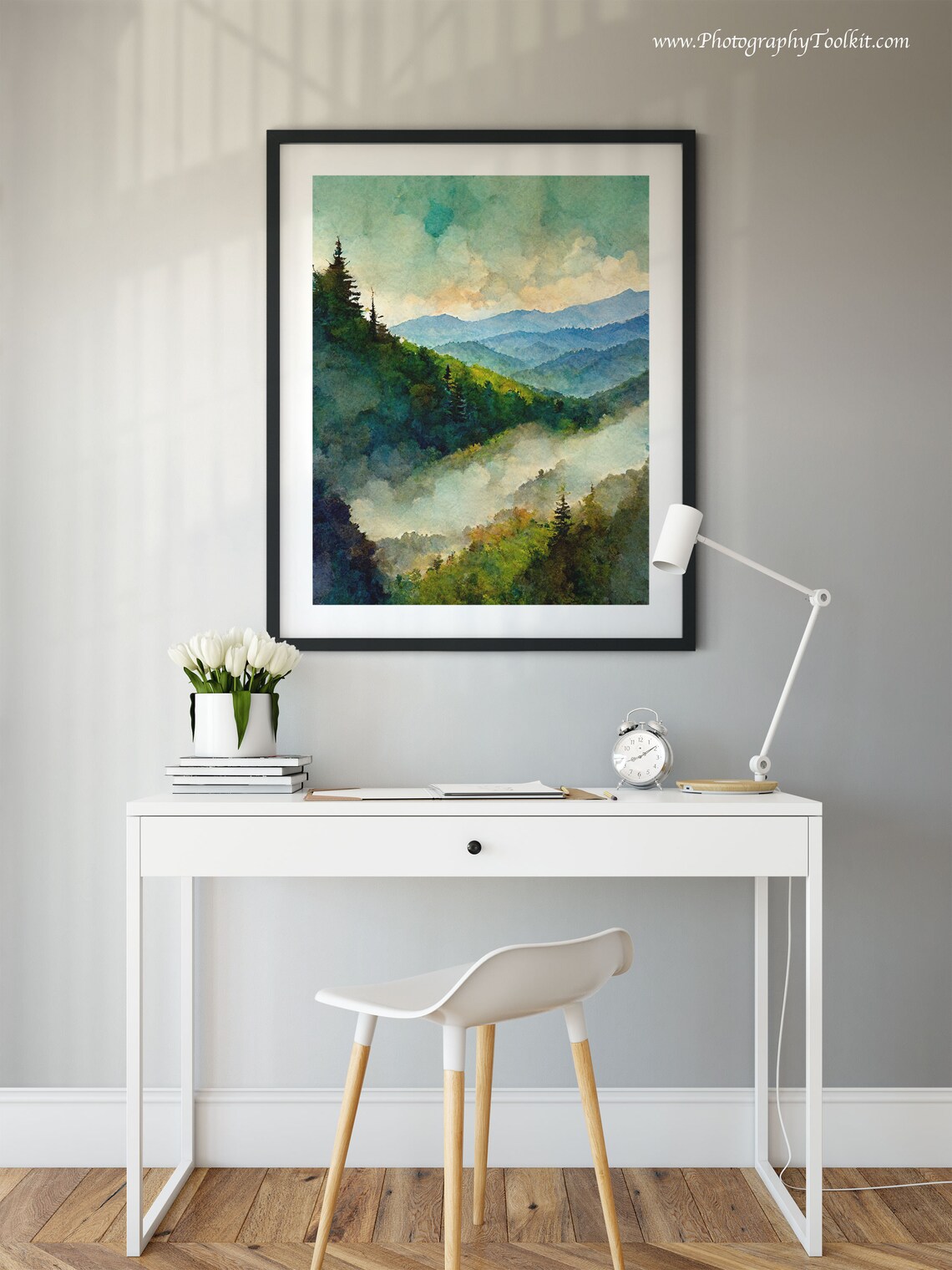 Great Smoky Mountains Poster, Nature Landscape - Image 2
