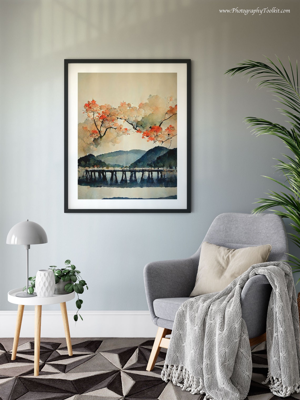 Arashiyama Print Kyoto Wall Art Kyoto Japan Print Kyoto Travel Poster Japanese Art Print Japanese Wall Art Japan Wall Art Japan Print - Image 6