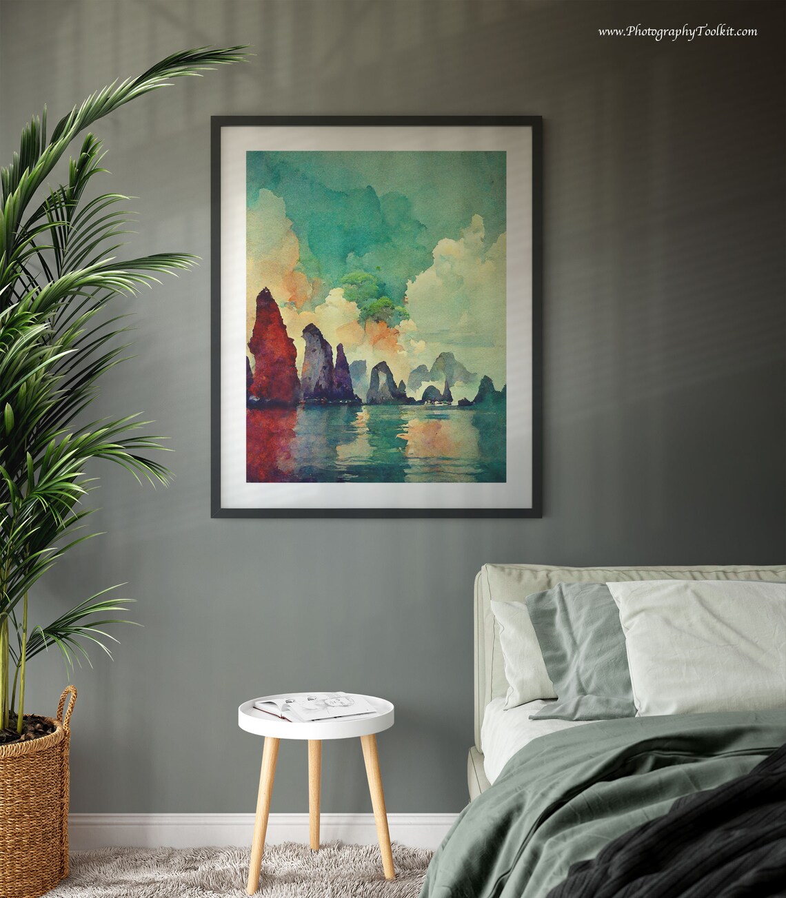 Vietnam Ha Long Bay Travel Poster, Wall Decor - Image 3
