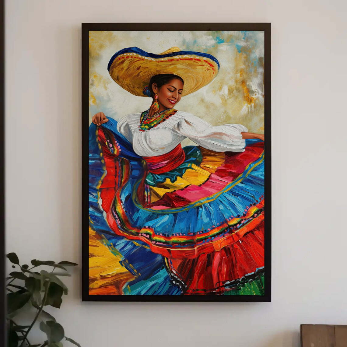 Baile Folklorico Art Print, Mexican Folk Dance - Image 5