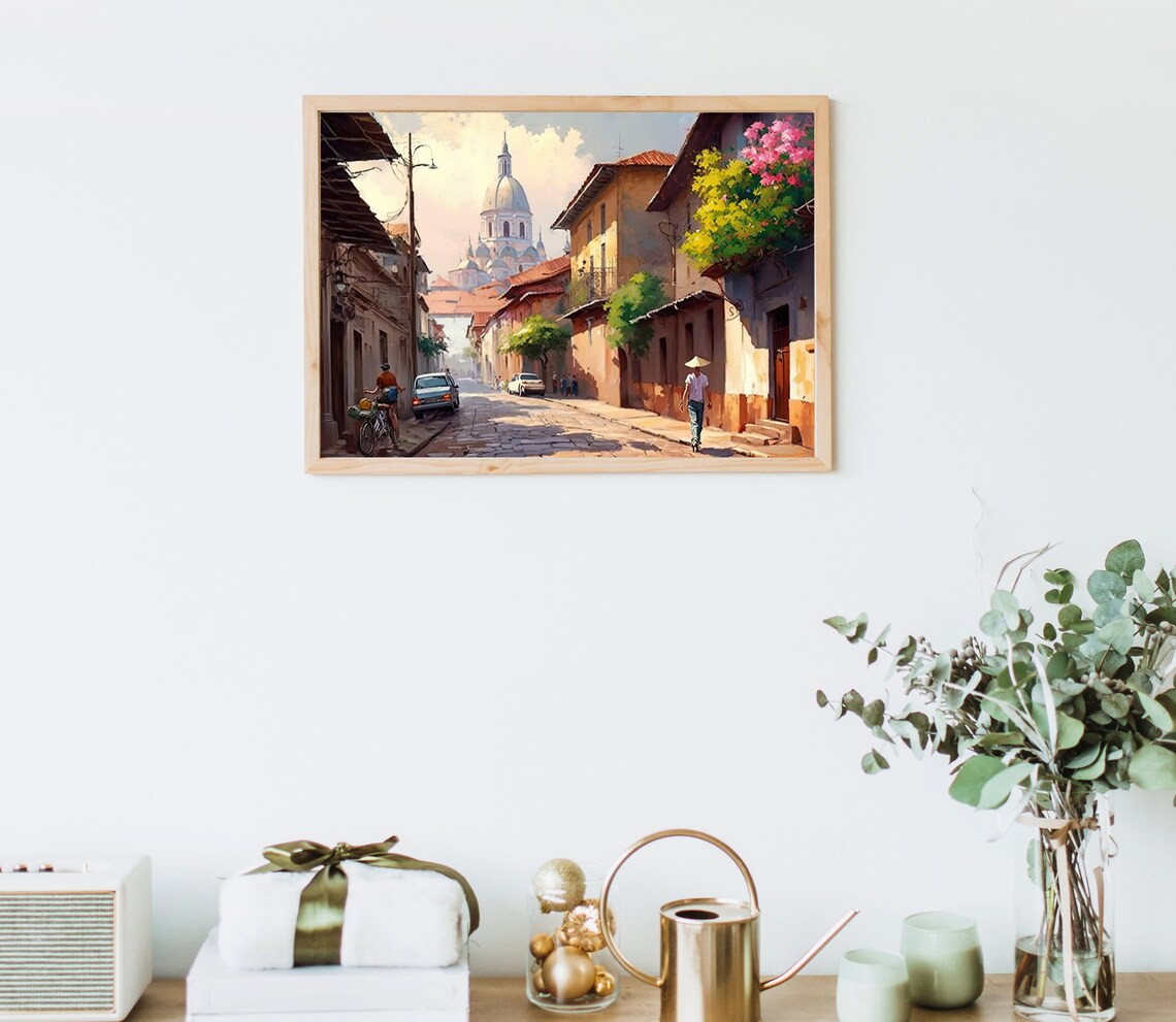 San Miguel, El Salvador Travel Poster, Wall Decor - Image 5