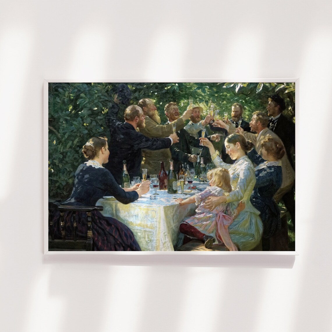 Peder Severin Kroyer Hip Hip Hurrah, Art Print - Image 4