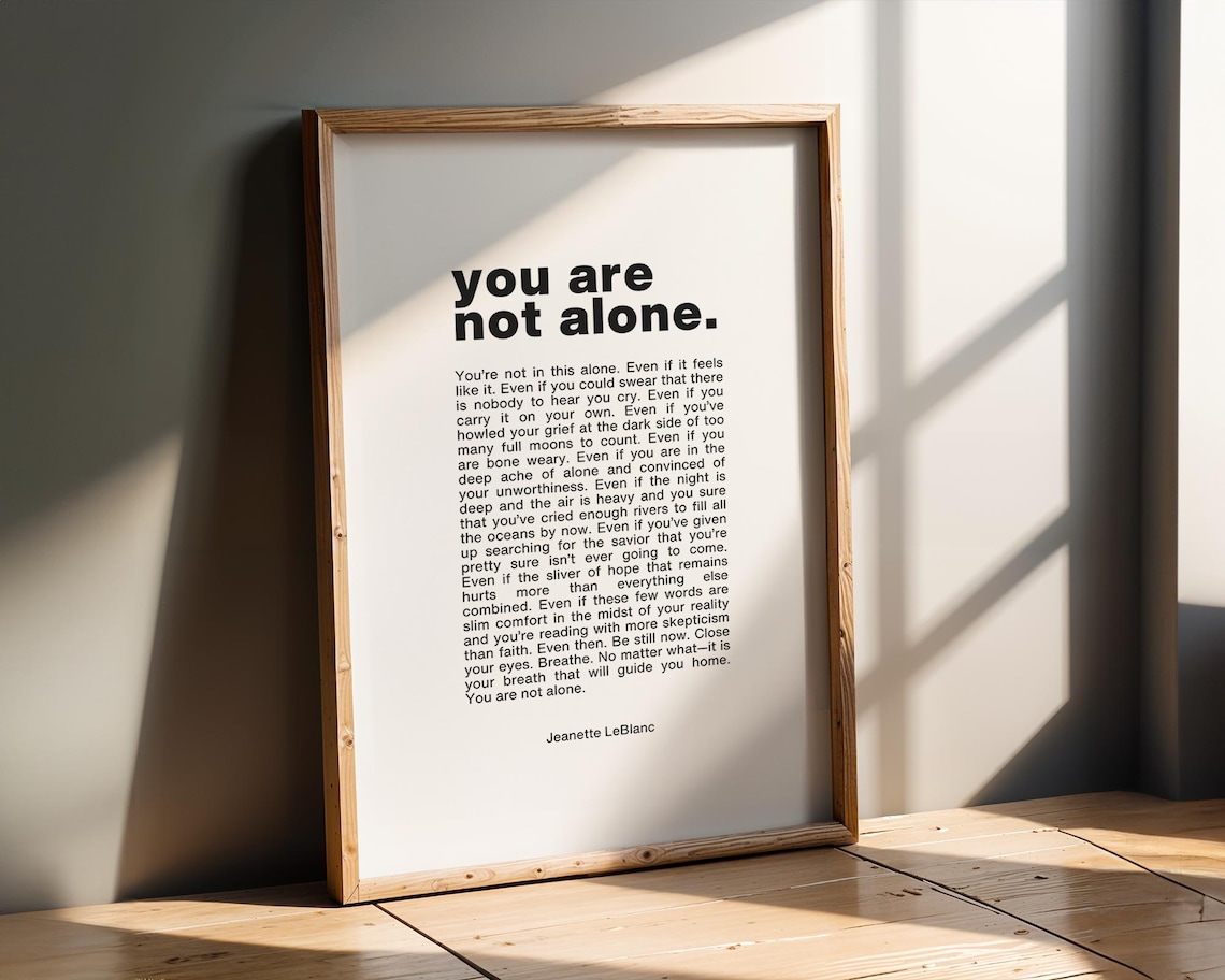 Emotional Support Daily Affirmation, Mental Health