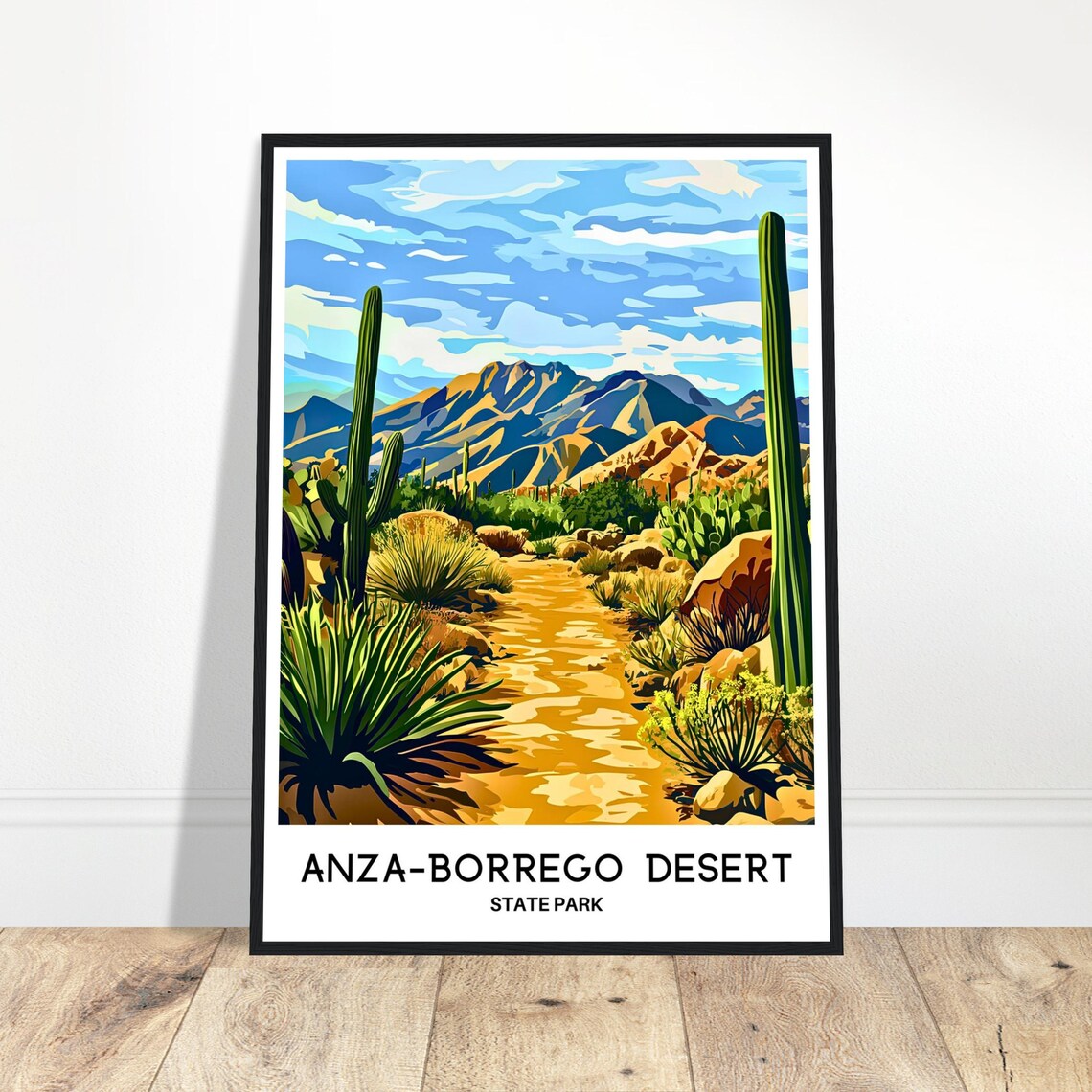 Anza-Borrego Desert State Park Travel Poster