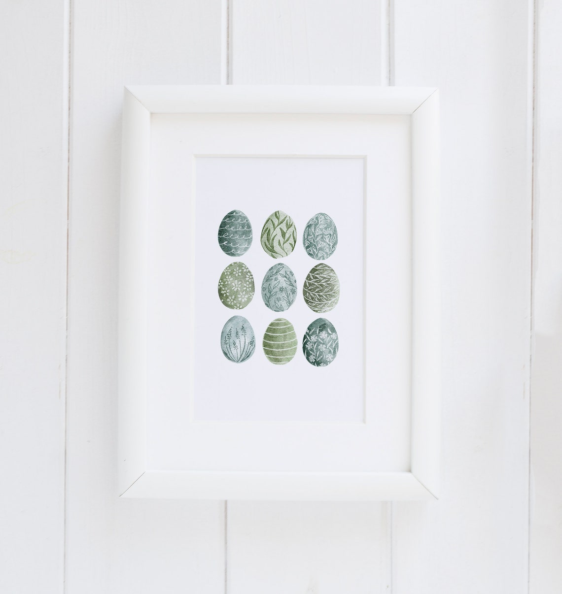Easter Eggs Art Print, Spring Decor - Image 2