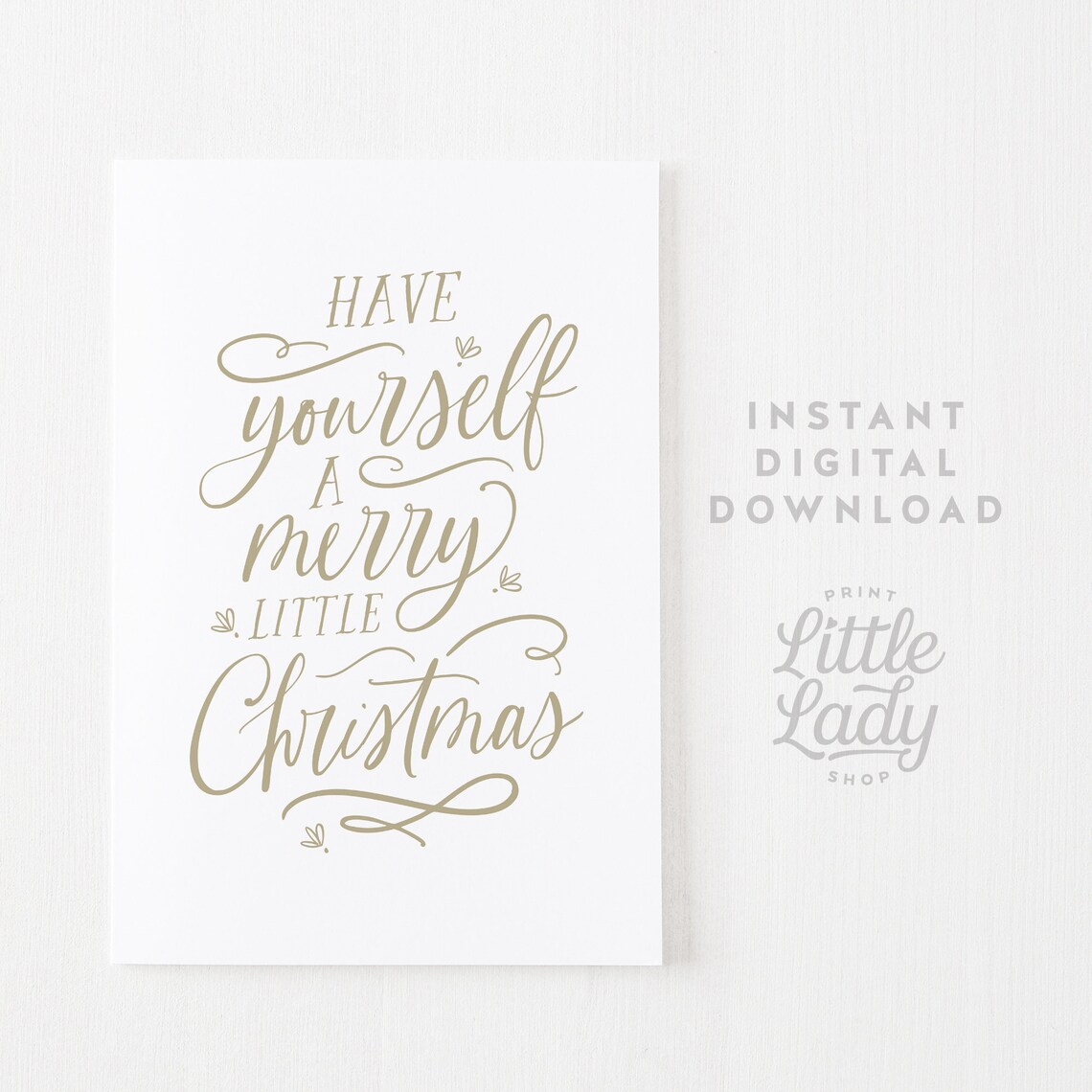 Have Yourself A Merry Little Christmas Art Print - Image 3