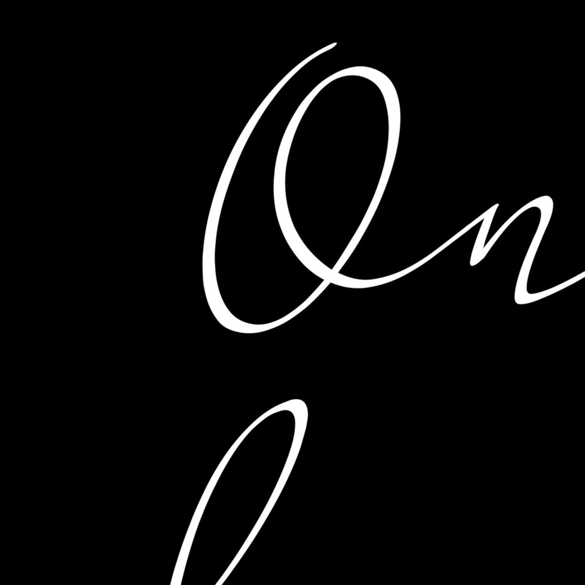 Inspirational Typography Quote Art Print, Black and White - Image 3