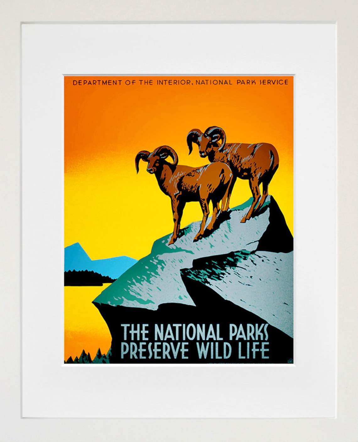 National Parks Vintage Travel Poster, Home Decor - Image 2