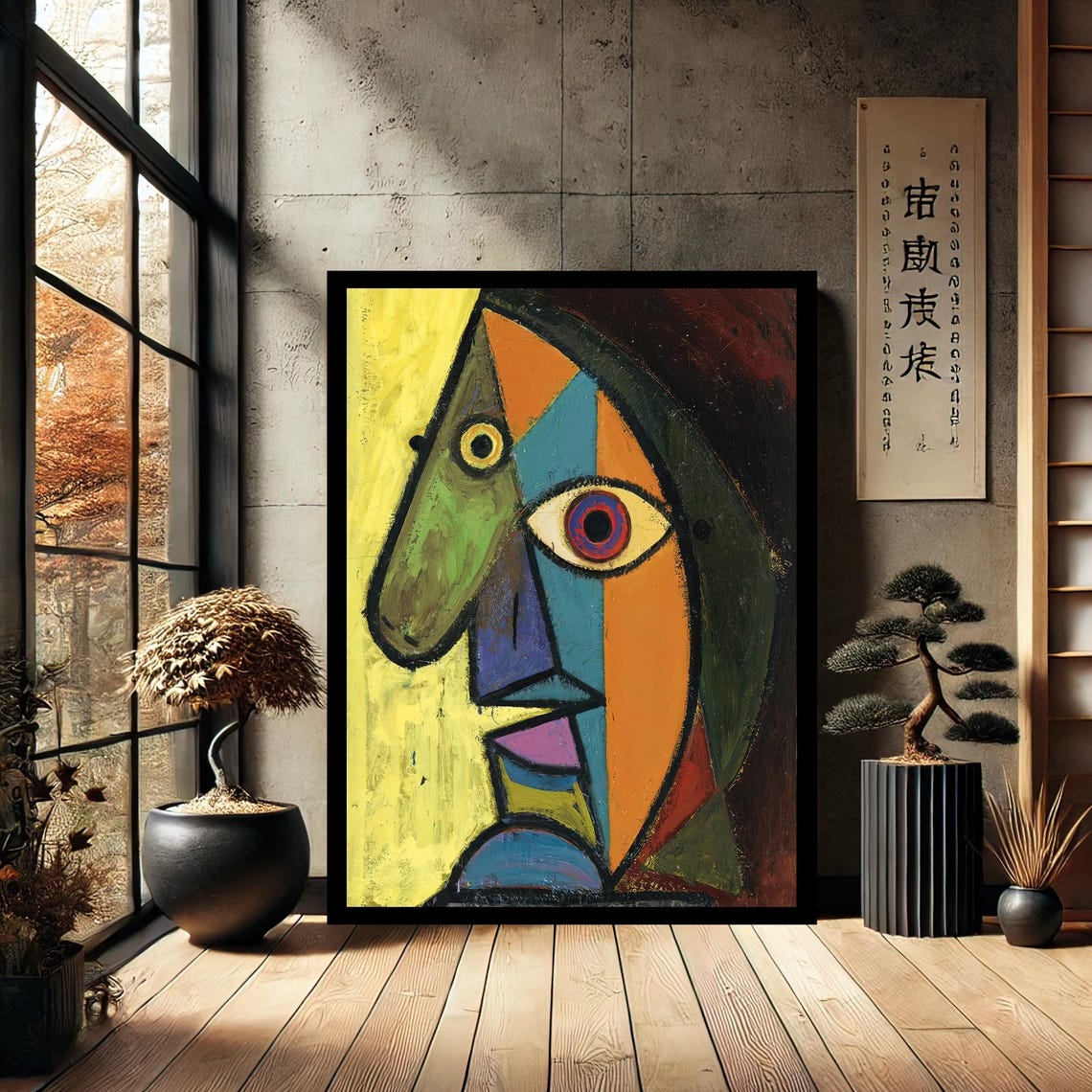 Pablo Picasso Canvas Art Exhibition Modern Wall Abstract Home Decor Print