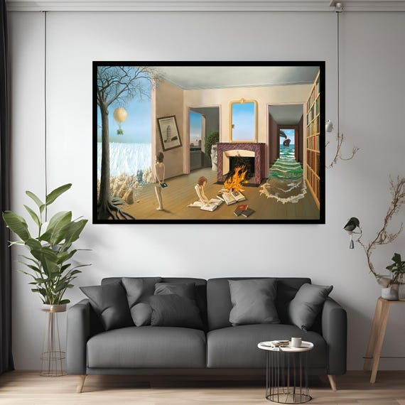 Dominique Appia Canvassurreal Home Decor Canvas Wall Art Modern Print Abstract For