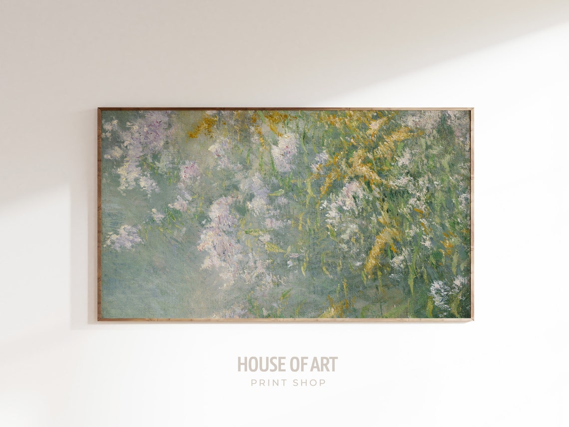 Wildflowers Frame Tv Art 4k Vintage Meadow Flowers Flower Garden Oil Painting Vintage Country Wildflower Pastel Frame Tv Art