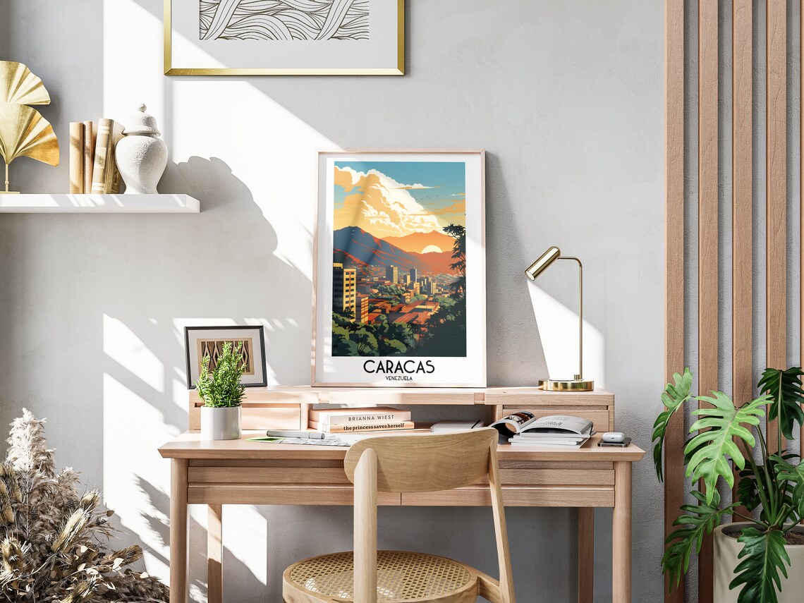 Caracas Travel Poster, Venezuela Wall Art - Image 3
