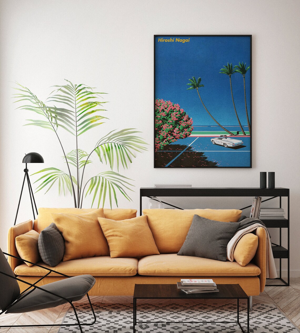 Hiroshi Nagai Retro Art Print, Vintage Wall Decor - Image 7