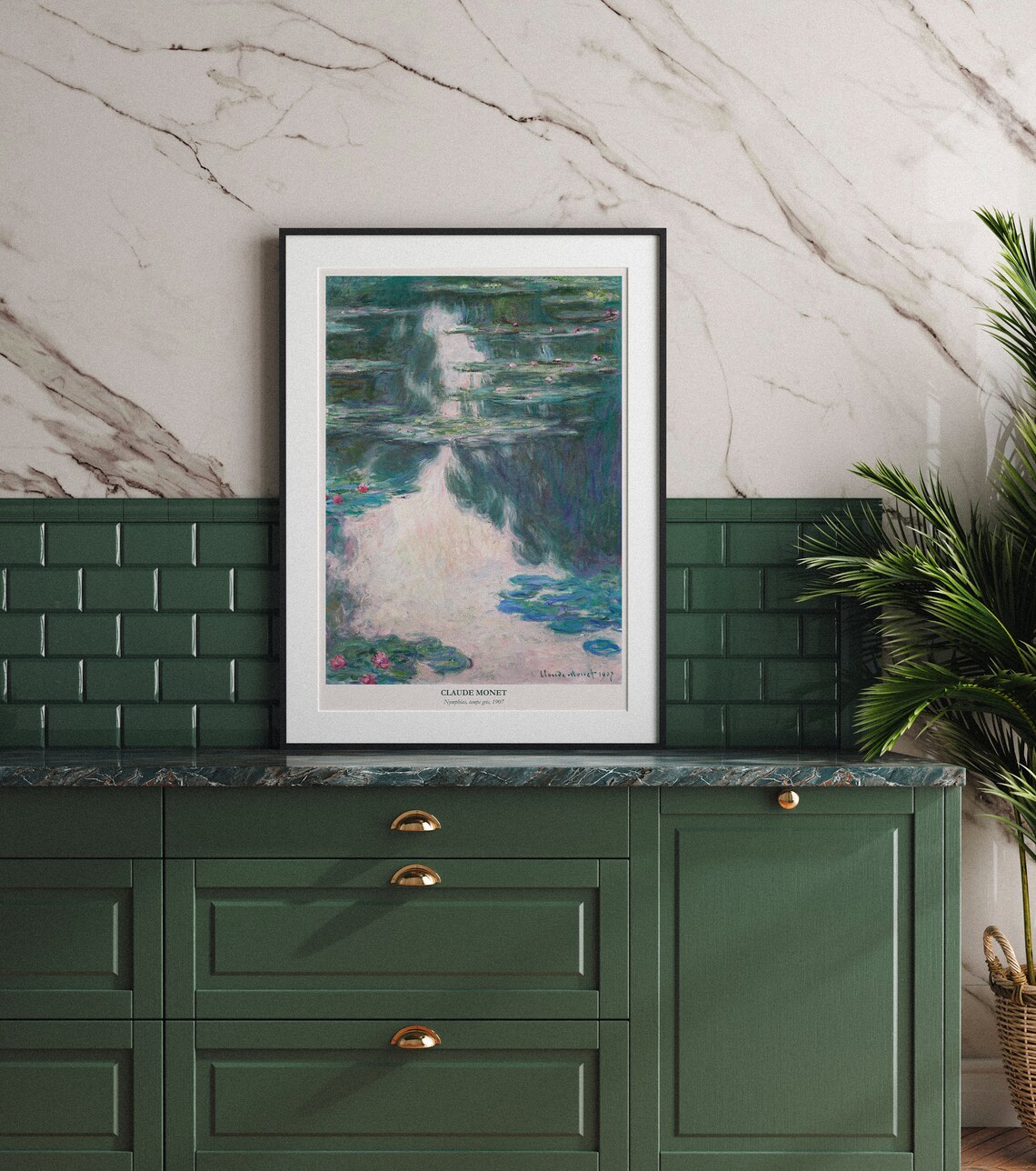Claude Monet Vintage Impressionist Art Print - Image 3