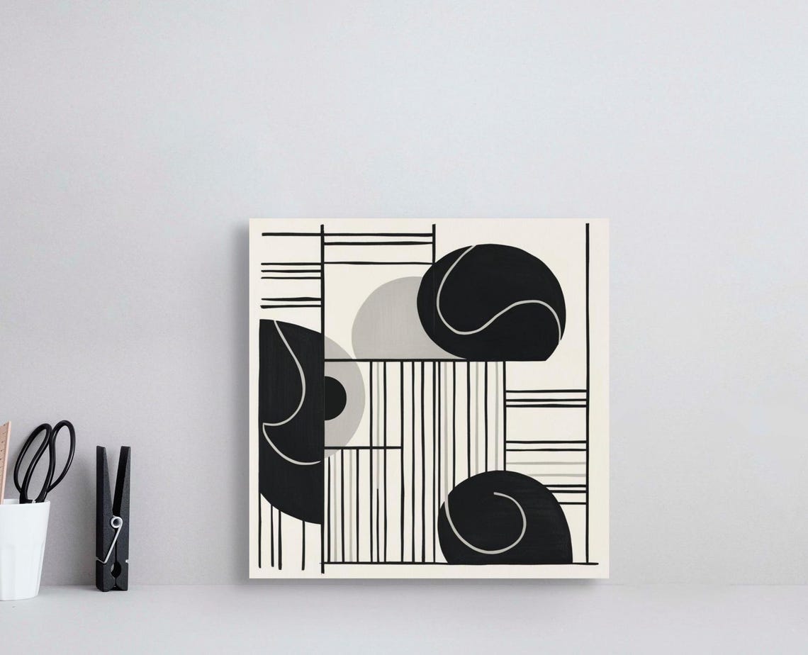 Abstract Art, Neutral Colors - Image 2