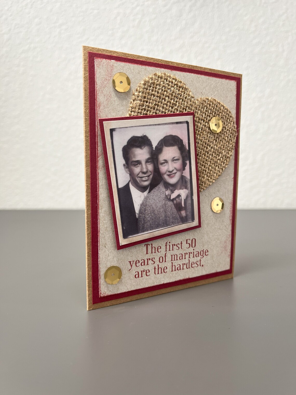 First 50 Years Humorous Anniversary Card - Image 2