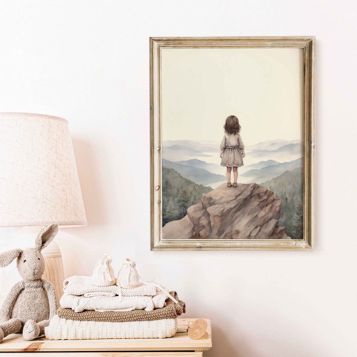 Nursery Adventure Print Girl Adventure Art Art For Little Girl Mountain Nursery Decor Toddler Room Decor Girl Girl Wall Art - Image 2