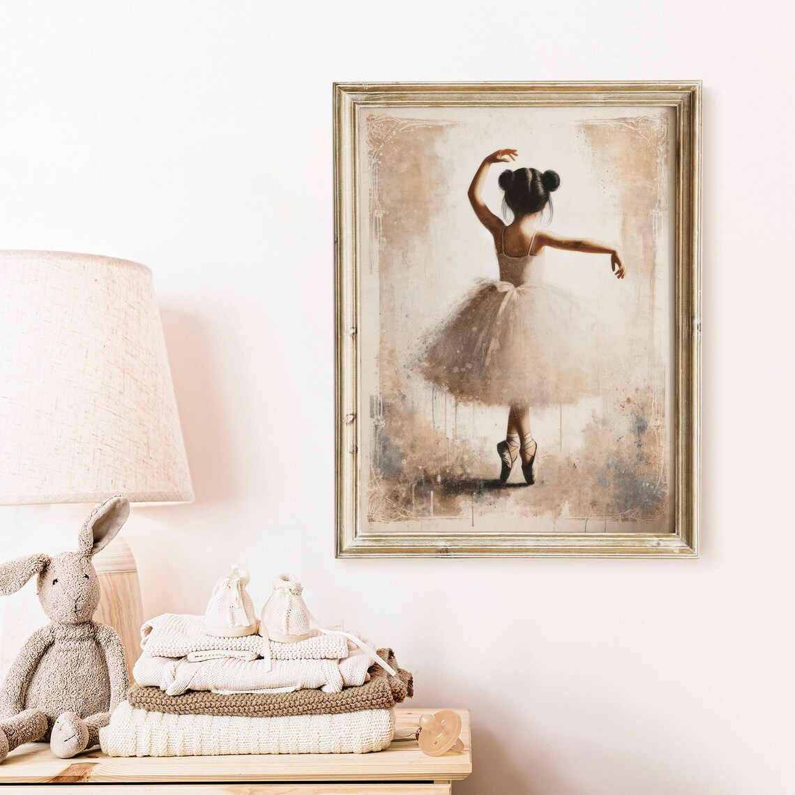 Ballet Nursery Art, Ballerina Girl Wall Art - Image 2