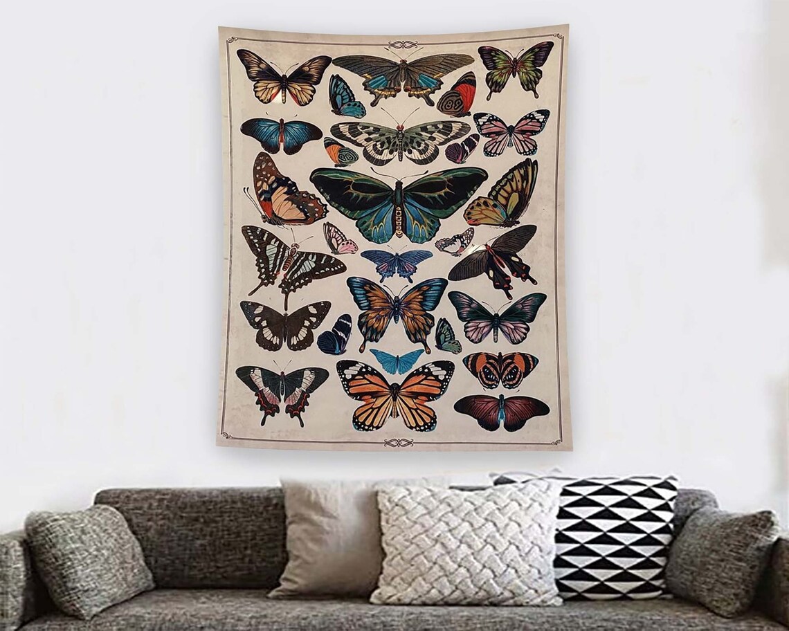 Butterfly Minimalist Art Print for Kids' Room Decor - Image 2