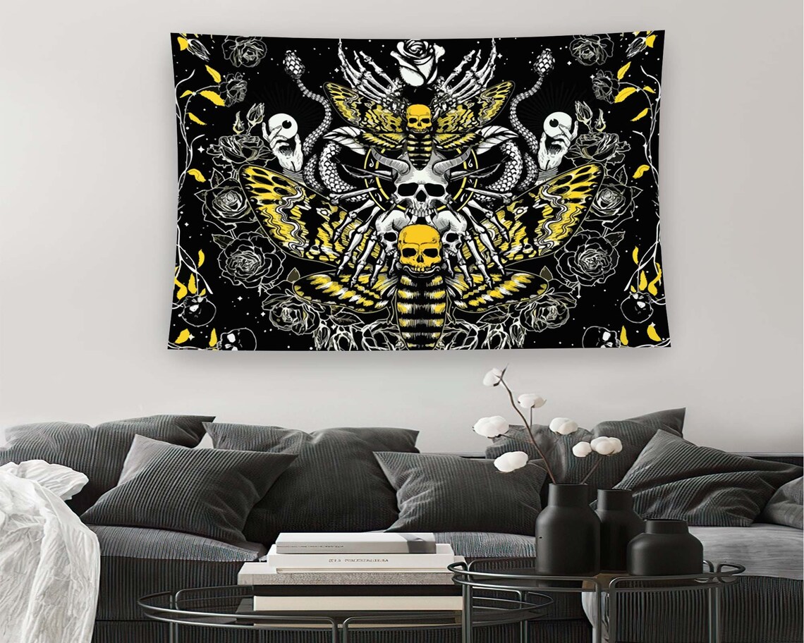 Bee Gothic Wall Art Print, Abstract Aesthetic - Image 3