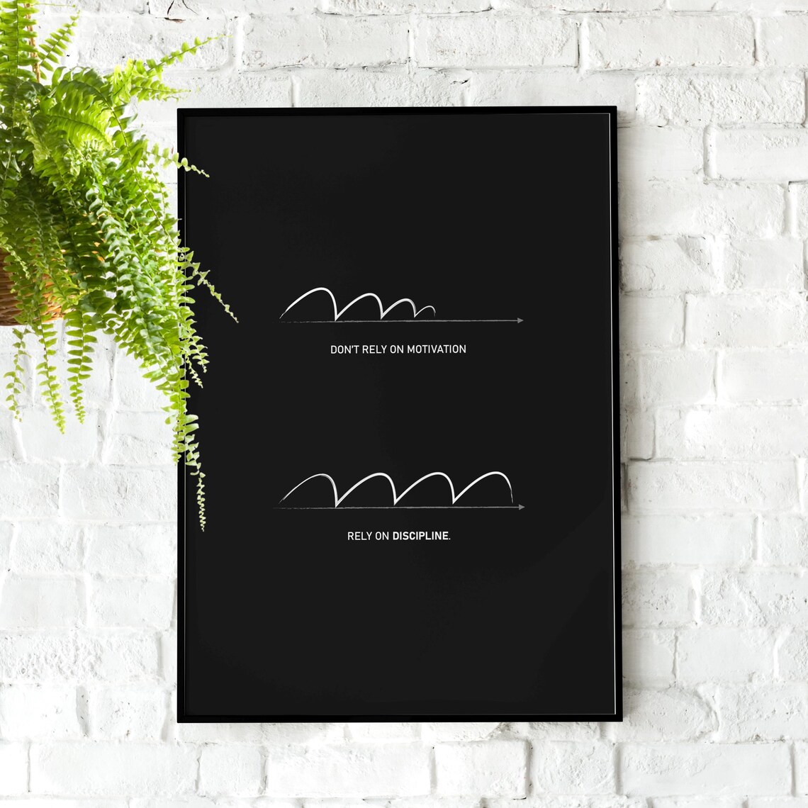 Jocko Willink Minimalist Motivational Art Print