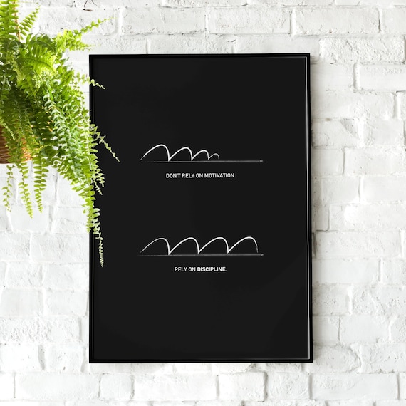 Jocko Willink Minimalist Motivational Art Print