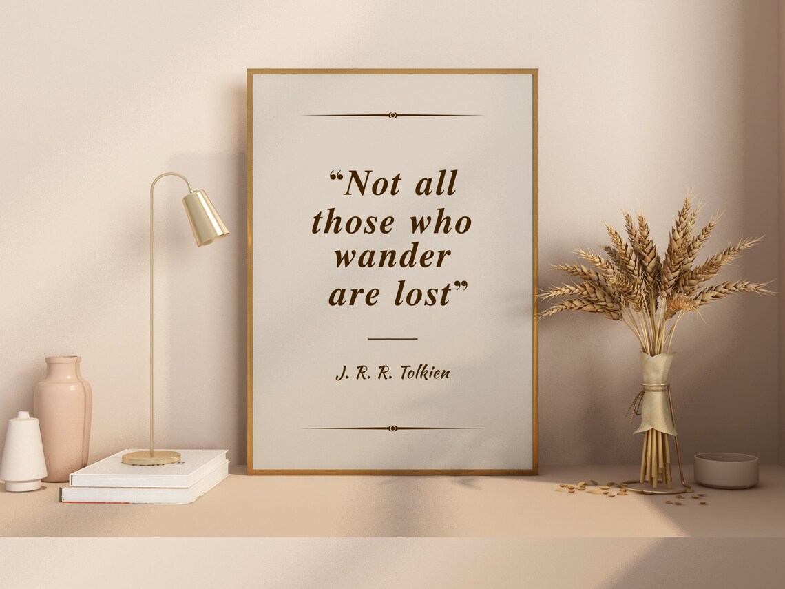 Lord Of The Rings Quote Print, Minimalist Poster - Image 4