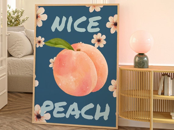 Nice Peach Peachy Bathroom Wall Art Bathroom Decor Bathroom Accessories Prints In Uk Funny Bathroom Print Bathroom Art Wc Wall Art Prints