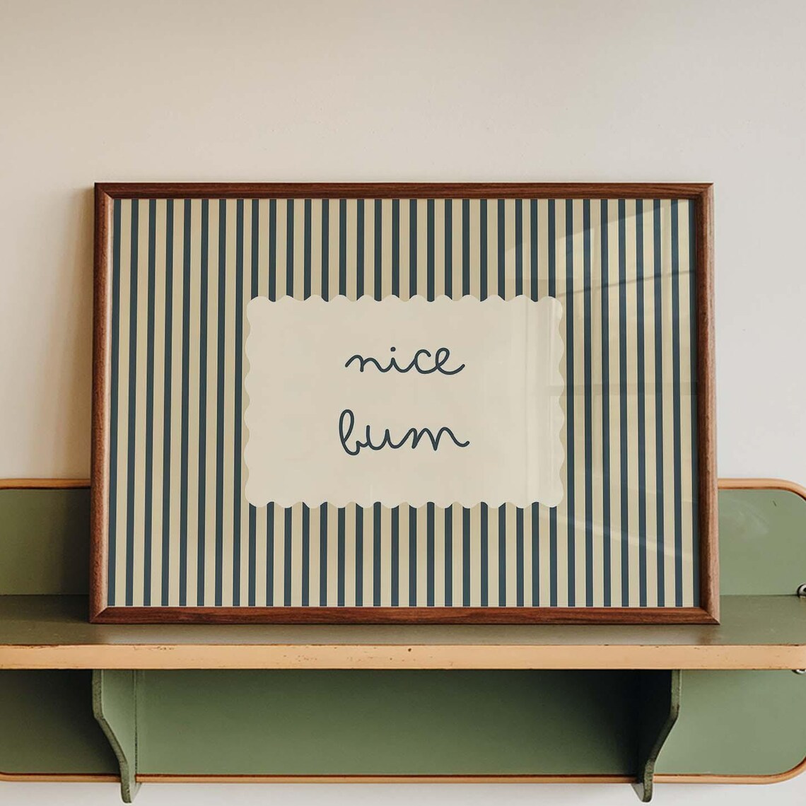 Funny Bathroom Wall Art Print, Minimalist Toilet Humor