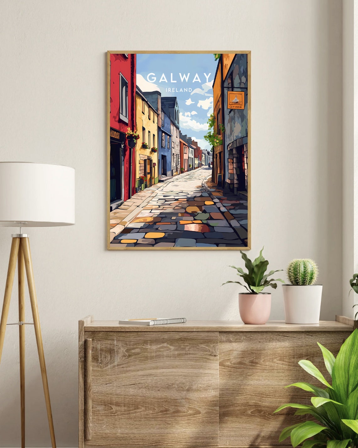 Galway Travel Print Ireland Galway Poster Ireland Poster Travel Wall Art Ireland Print Poster Ireland Europe Galway Print Travel - Image 3