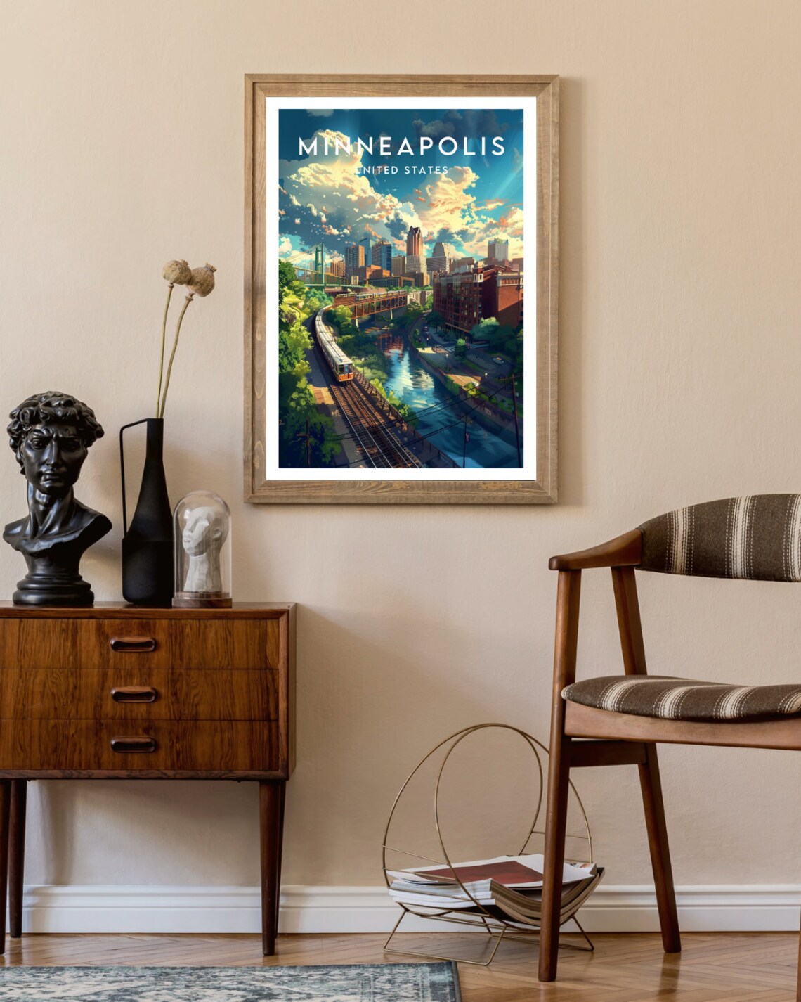 Minneapolis Travel Poster, United States City Print - Image 2